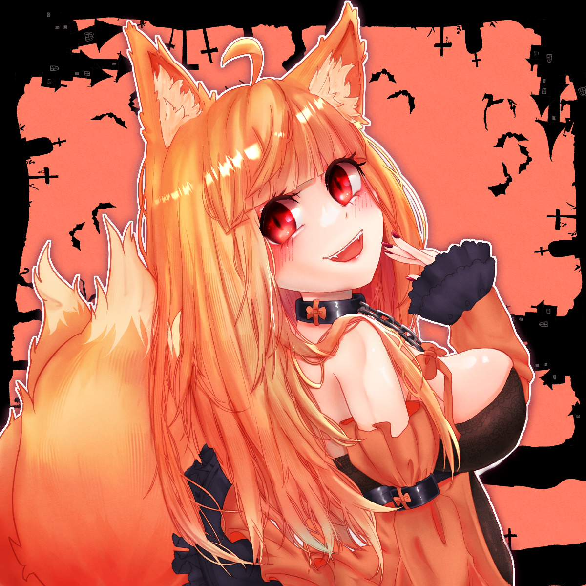 萬聖夜角色 插畫